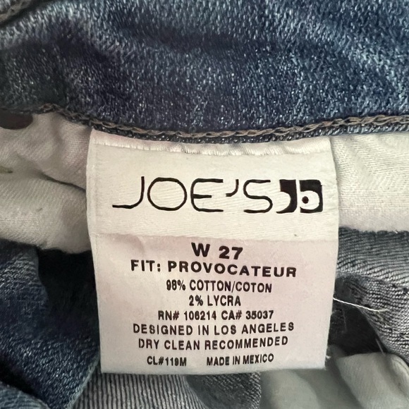 Joe’s provocateur bootcut jeans in “milly” wash women’s size 27 - Picture 7 of 8